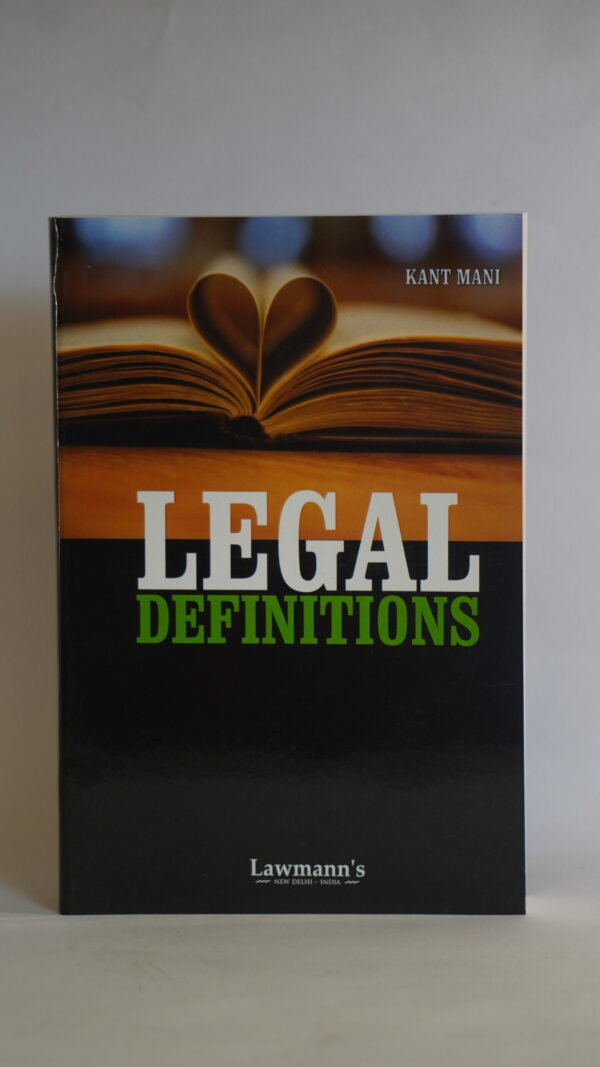 LEGAL DEFINITIONS
