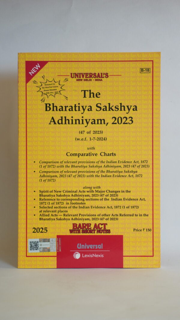 The Bharatiya Sakshya Adhiniyam 2023