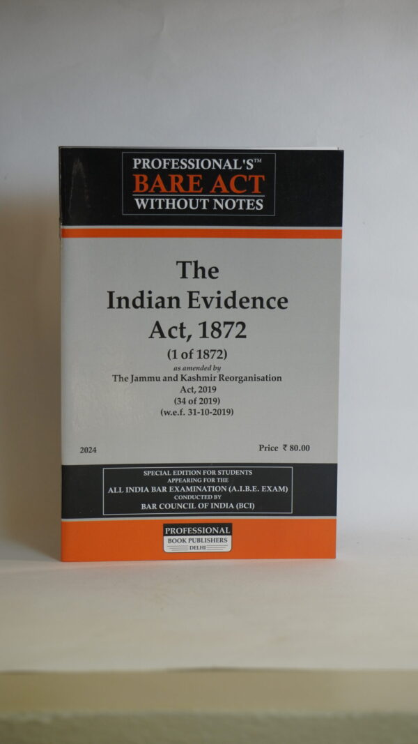 The Indian Evidence Act, 1872