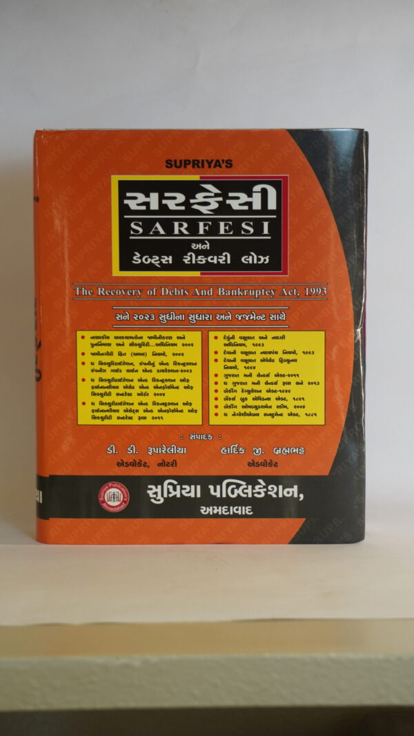 SARFESI The Recovery of Debts And Bankruptcy Act ,1993